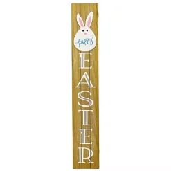 Discount Happy Easter Bunny Porch Board Easter Decorations