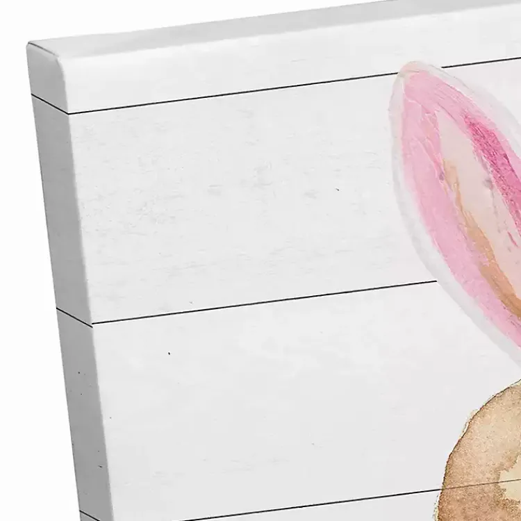 Happy Easter Puppy Canvas Wall Plaque Easter Decorations