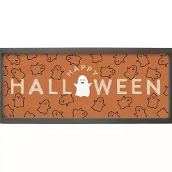 Hot Happy Ghosts and Halloween Framed Wall Plaque Halloween