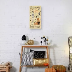 New Happy Halloween Dapper Skeleton Canvas Art Halloween