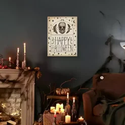 Discount Happy Halloween Macabre Canvas Art Print Halloween