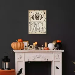 Discount Happy Halloween Macabre Canvas Art Print Halloween