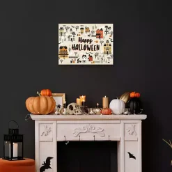 Happy Halloween Town Halloween Wall Art Halloween