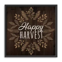 Online Happy Harvest Floral Giclee Canvas Wall Plaque Fall