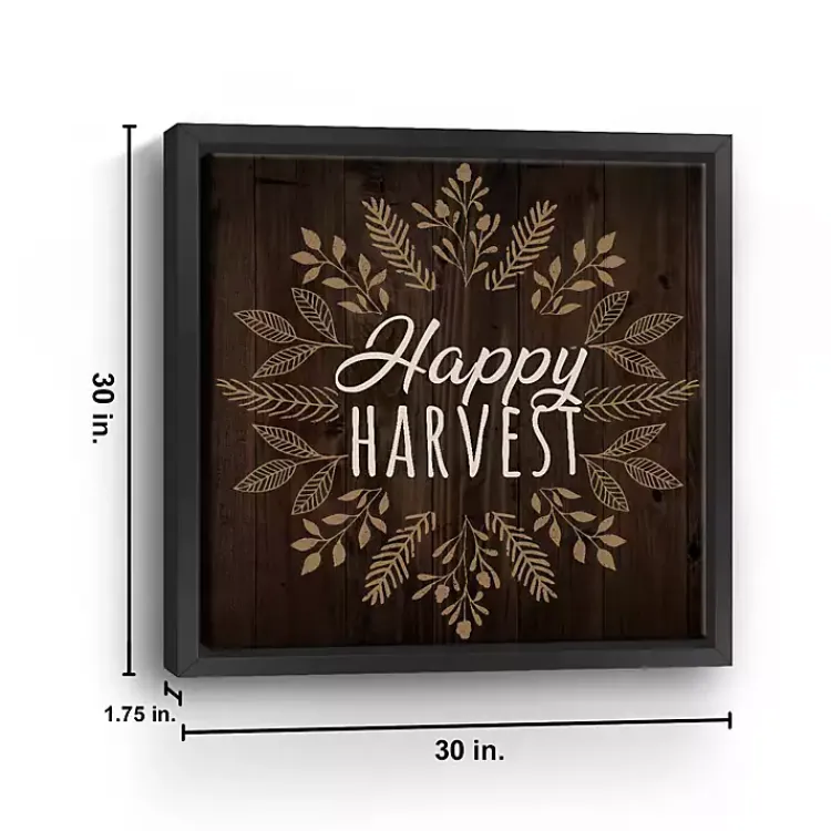 Online Happy Harvest Floral Giclee Canvas Wall Plaque Fall