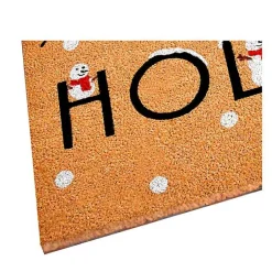 Happy Holidays Snowmen Doormat Outdoor Christmas Decorations
