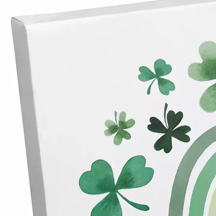 Outlet Happy St. Patrick's Day Rainbow Canvas Art Print St Patricks Day Decorations