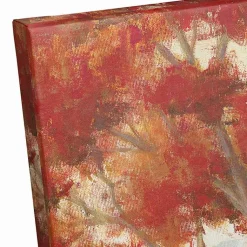 New Harvest Cow Ride Canvas Art Print Fall