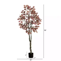 Outlet Harvest Dogwood Tree in Nursery Planter, 6 ft. Trees & Topiaries