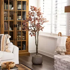 Outlet Harvest Dogwood Tree in Nursery Planter, 6 ft. Trees & Topiaries