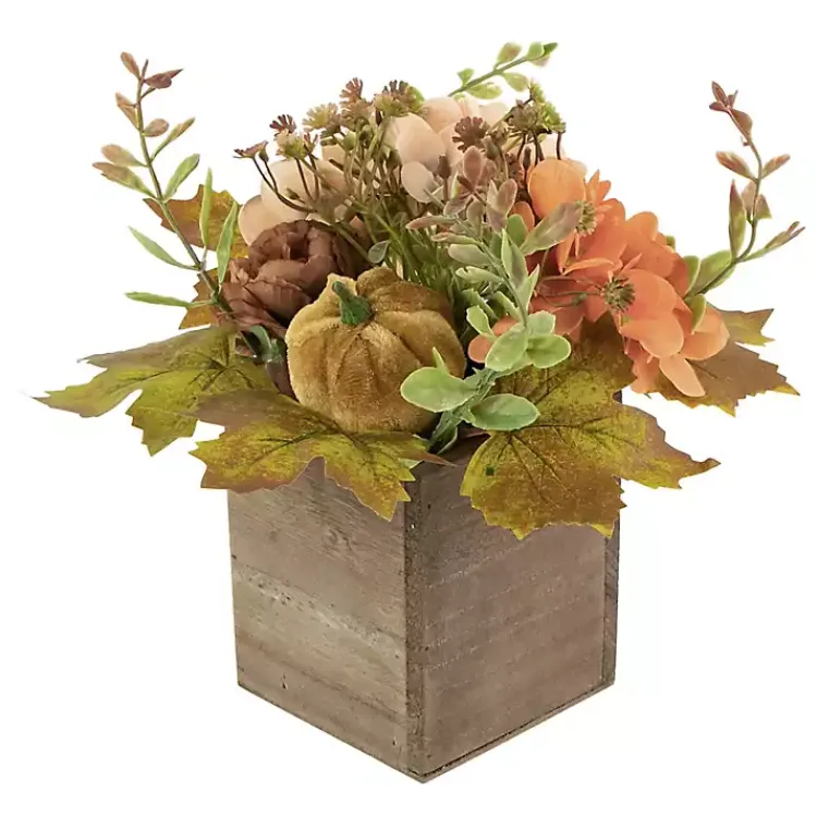 Online Harvest Floral and Pumpkin Arrangement Fall