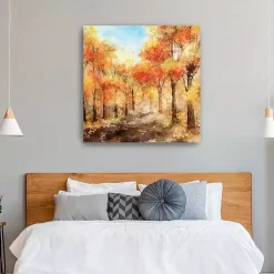 Harvest Glow Canvas Art Print Fall