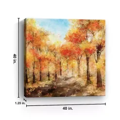 Harvest Glow Canvas Art Print Fall