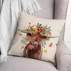 Hot Harvest Highland Outdoor Pillow Fall