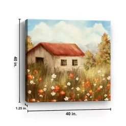 Harvest Homestead Canvas Art Print Fall