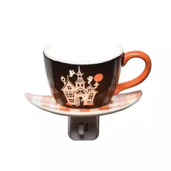 Sale Haunted Home Teacup Nightlight Halloween