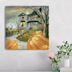 New Haunted House Halloween Wall Plaque Halloween