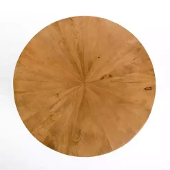 Kirklands Home Coffee Tables|Hayden Wood and Gunmetal Coffee Table