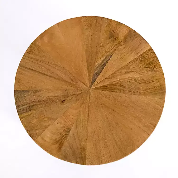 Kirklands Home Accent & End Tables|Hayden Wood and Gunmetal Accent Table