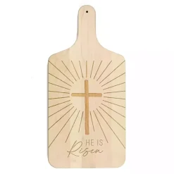 Best He is Risen Maple Cutting Board Easter Decorations
