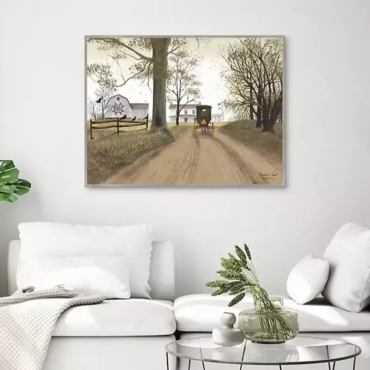 Kirklands Home Canvas Art|Headin' Home Framed Canvas Art Print