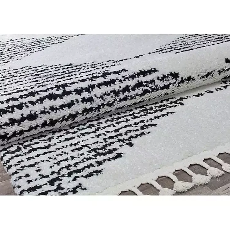 Kirklands Home Area Rugs|Heath Black and White Moon Area Rug, 8x10