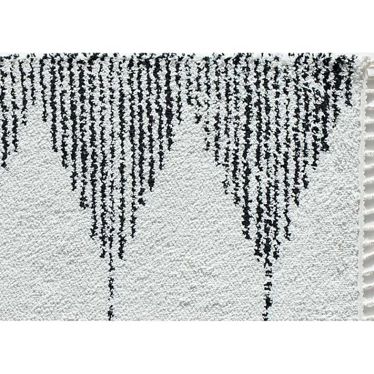 Kirklands Home Area Rugs|Heath Black and White Moon Area Rug, 8x10