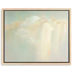 Kirklands Home Canvas Art|Heavenly Messengers Framed Canvas Art Print, 26x32 Multi