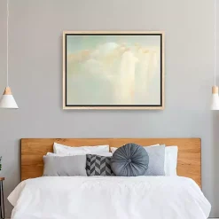 Kirklands Home Canvas Art|Heavenly Messengers Framed Canvas Art Print, 32x42 Multi