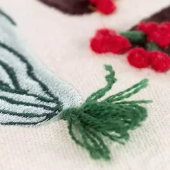 Hello Fall Embroidered Lumbar Pillow Fall