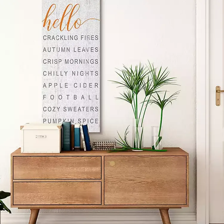 Outlet Hello Fall Favorites Canvas Wall Art Fall