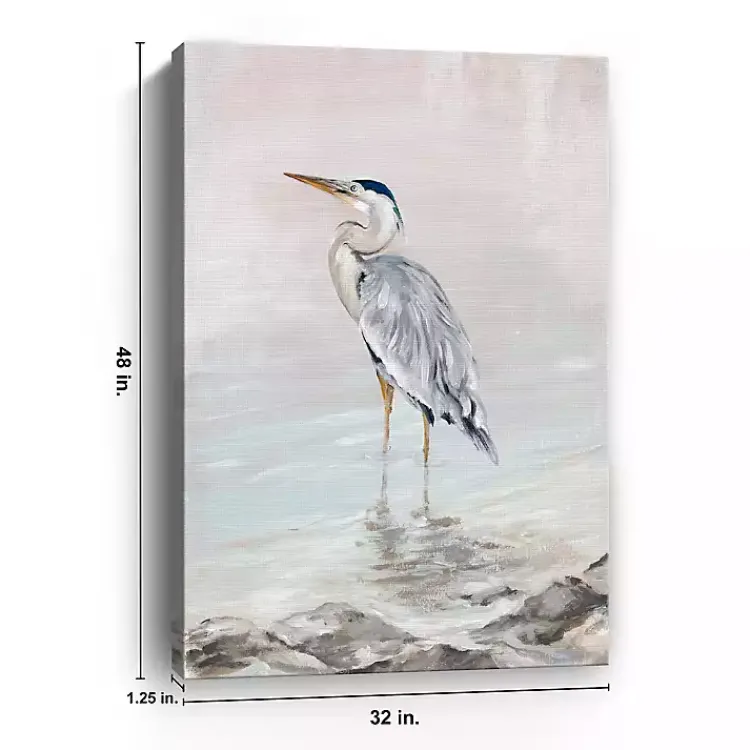 Kirklands Home Canvas Art|Heron Beauty I Canvas Art Print, 32x48 in.