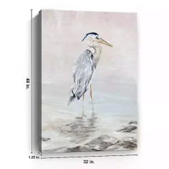 Kirklands Home Canvas Art|Heron Beauty II Canvas Art Print, 32x48 in.
