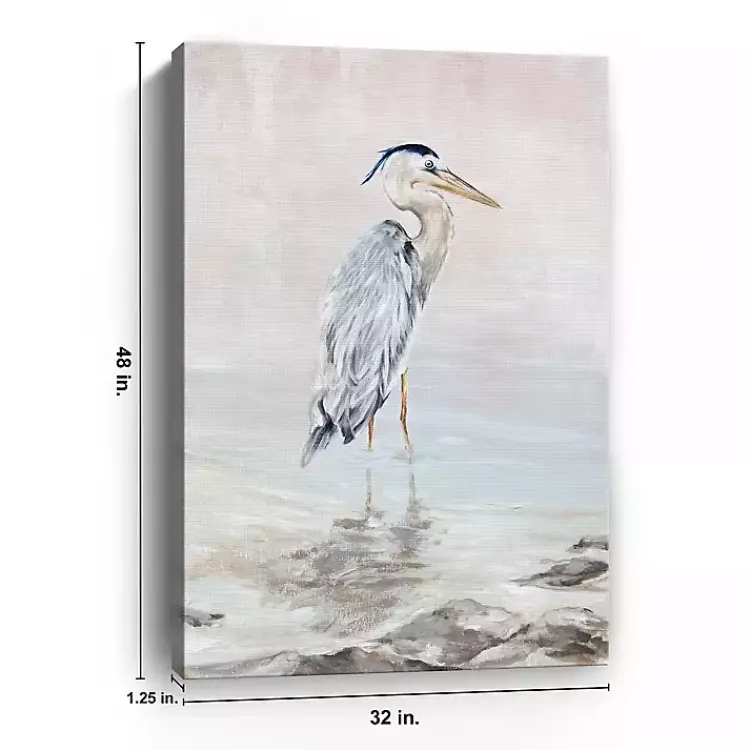 Kirklands Home Canvas Art|Heron Beauty II Canvas Art Print, 32x48 in.