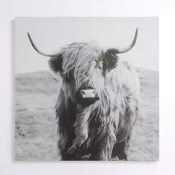 Kirklands Home Canvas Art|Highland in the Wild Canvas Art Print Gray