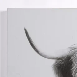 Kirklands Home Canvas Art|Highland in the Wild Canvas Art Print Gray