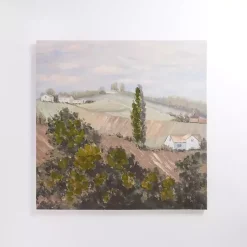 Kirklands Home Canvas Art|Hilly Landscape Canvas Art Print Green