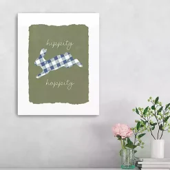 Discount Hippity Hoppity Easter Canvas Art Print Easter Decorations
