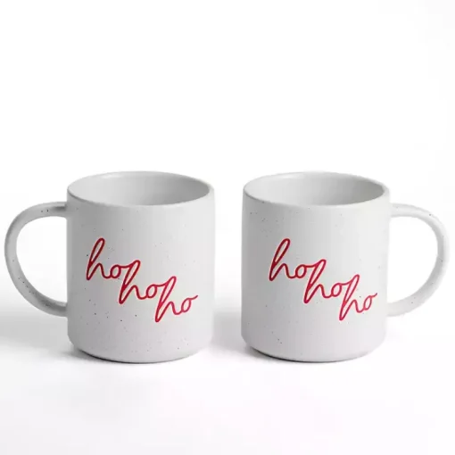 Kirklands Home Glassware & Drinkware|Ho Ho Ho Mugs, Set of 2