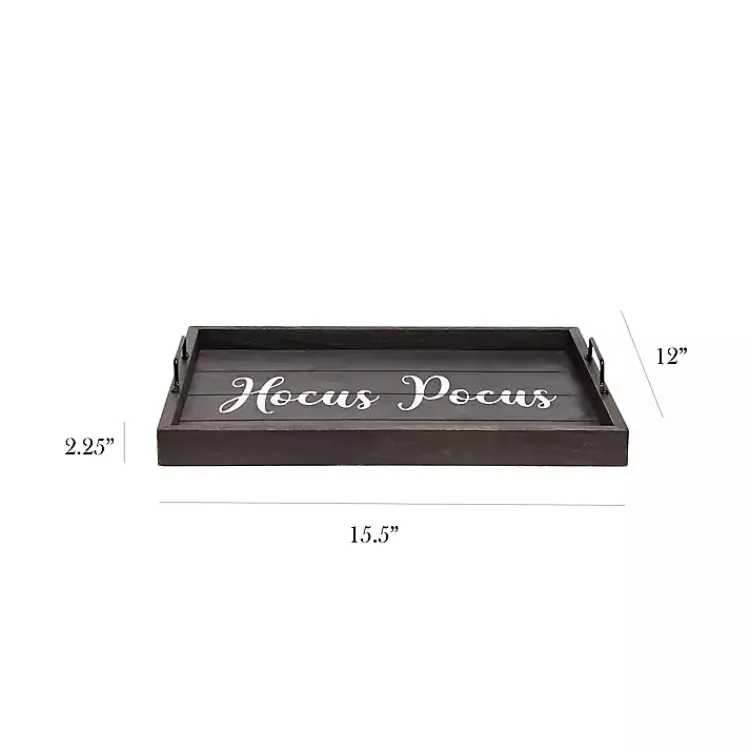 Online Hocus Pocus Wood Tray Halloween