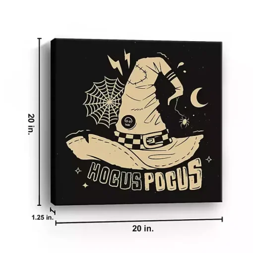 Sale Hocus Pocus Witchy Canvas Art Print Halloween