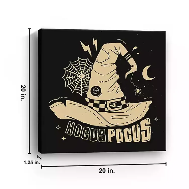 Sale Hocus Pocus Witchy Canvas Art Print Halloween