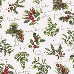 Outlet Holiday Greenery Table Runner Christmas Dining & Entertaining
