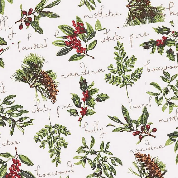 Outlet Holiday Greenery Table Runner Christmas Dining & Entertaining