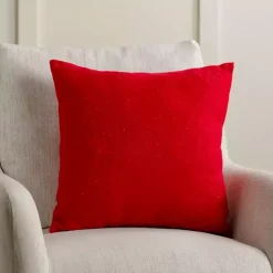 Online Holly Jolly Embroidered Pillow Pillows