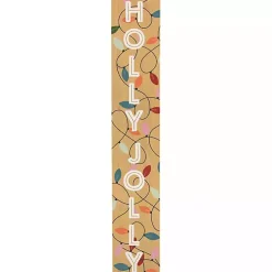 Discount Holly Jolly Lights Porch Board Outdoor Christmas Decorations