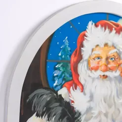 Hot Holly Santa Writing List Framed Art Print Christmas Art & Wall Decor