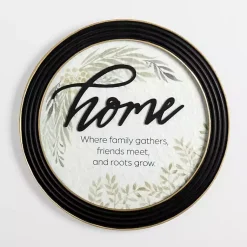 Kirklands Home Wall Quotes & Signs|Home Botanical Framed Wall Plaque