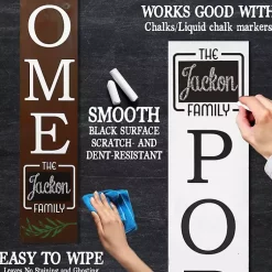 Kirklands Home Garden Decor|Home Chalk Board Two-Sided Porch Board