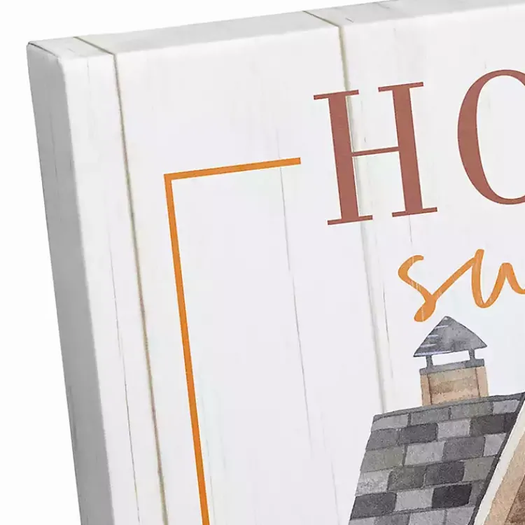 Online Home Sweet Thankful Home Canvas Art Print Fall